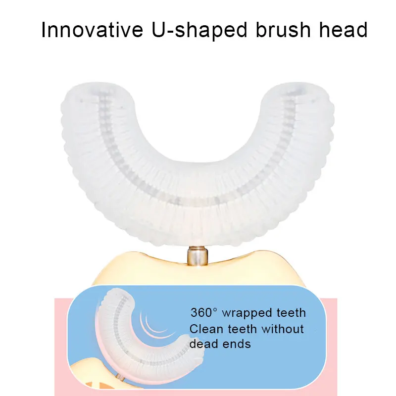 

Kids' Electric Toothbrush Fully Automatic Waterproof Silicone Toothbrush Rechargeable
