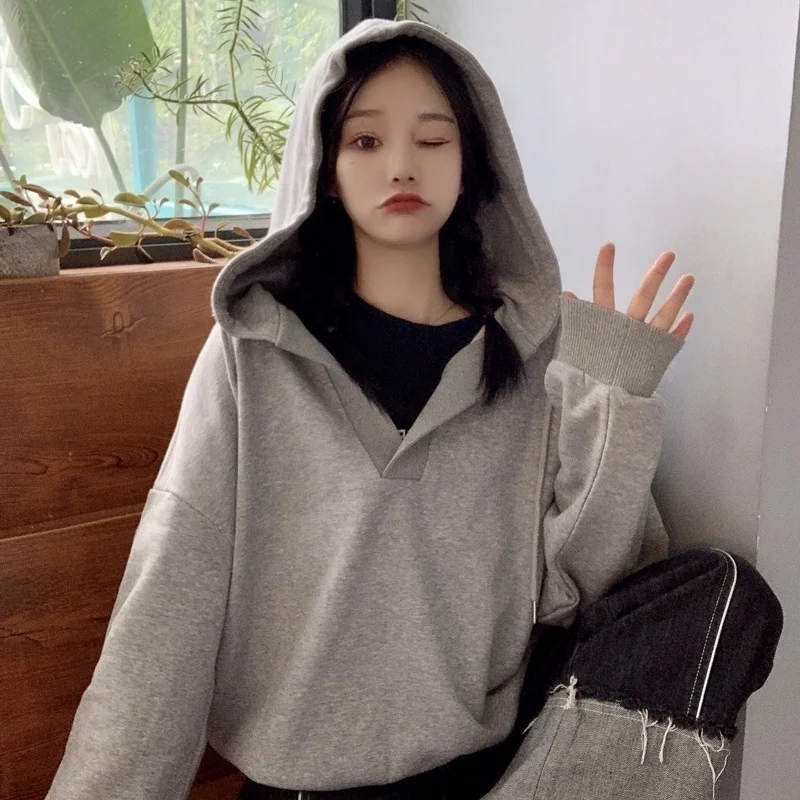 

Женский свитер на весну и осень, свободный тонкий дизайн