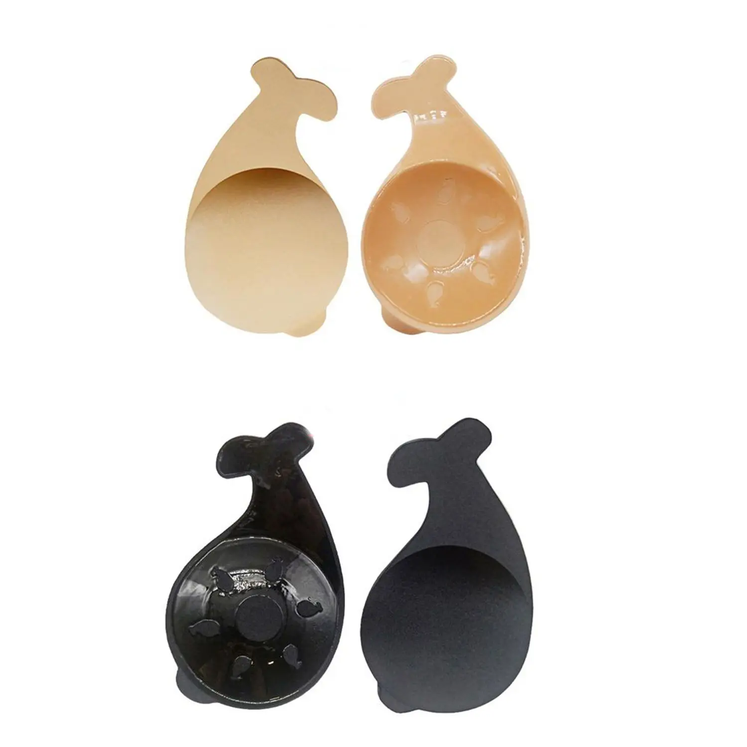 

Strapless Bralette Lift Up Breast Anti-stripping Nipple Pad Chest Stickers Reusable Invisible Bra Silicone Adhesive
