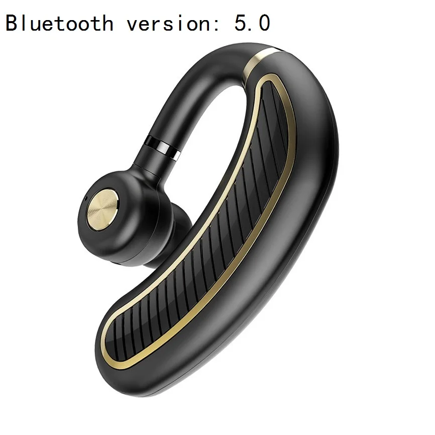 Black gold Gdlyl Bluetooth наушник беспроводная гарнитура hands-free мини наушники гарнитура наушники с CVC6.0 микрофоном для iPhone xiaomi Android - Цвет: Black gold