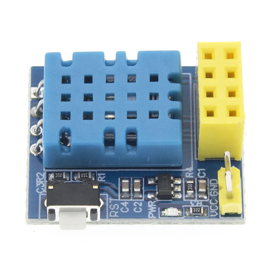 Модуль адаптера датчика температуры и влажности ESP8266 ESP-01 ESP-01S ESP01 DHT11 для Wi-Fi Smart Home