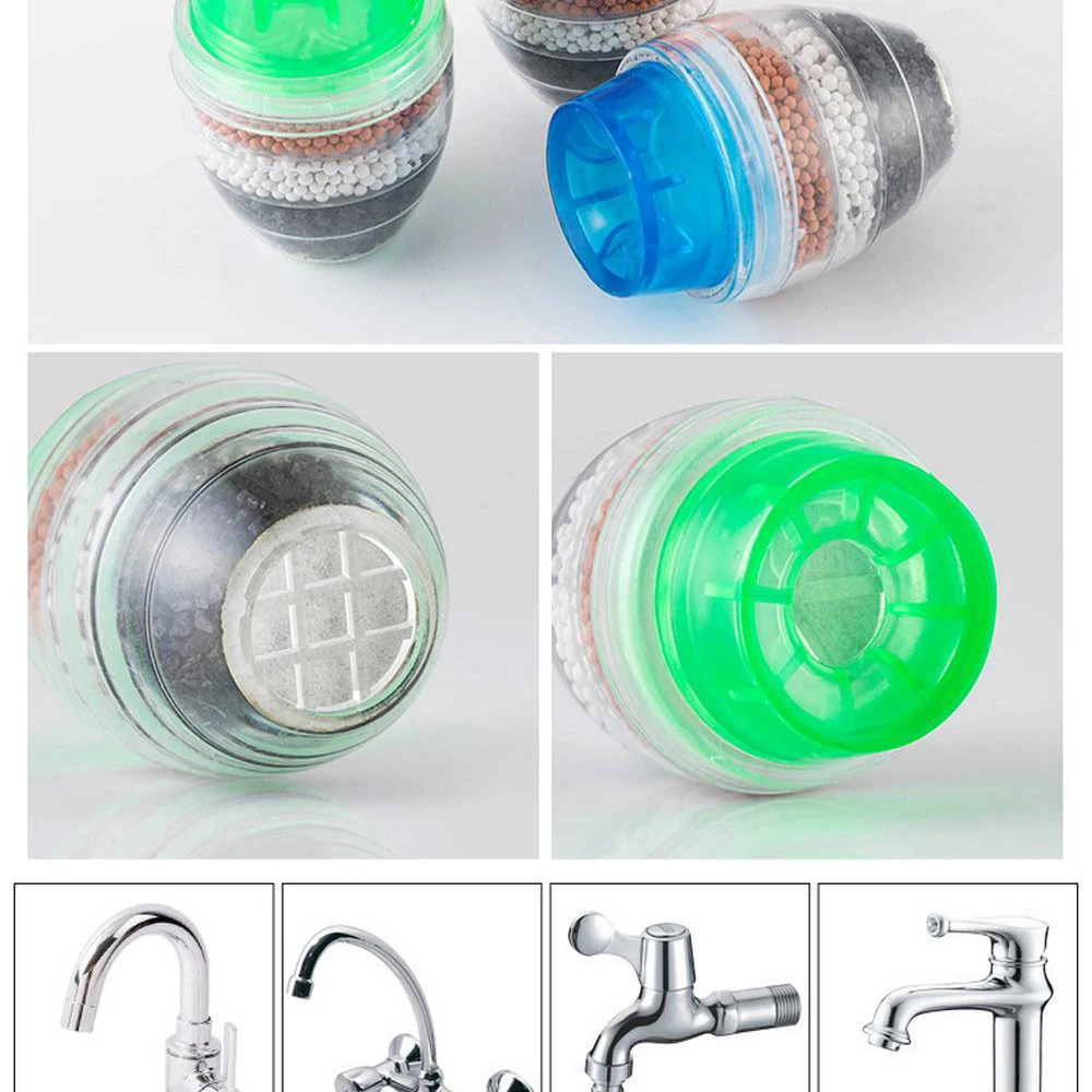 

Kitchen Faucet Shower 360 Rotate Degree Water Saving Shower Head Kitchen Faucet filtered for Faucet Accessories