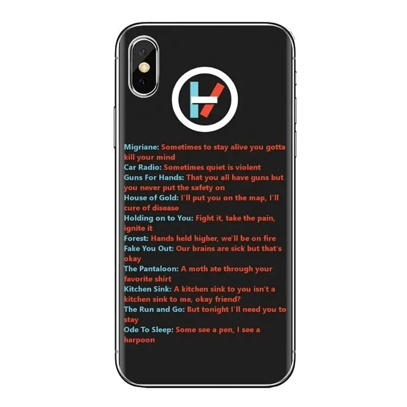 21 Pilots But Fun Twenty One For Xiaomi Redmi 4 3 3S Pro Mi3 Mi4 Mi4i Mi4C Mi5 Mi5S Mi Max Note 2 Silicone Phone Case |