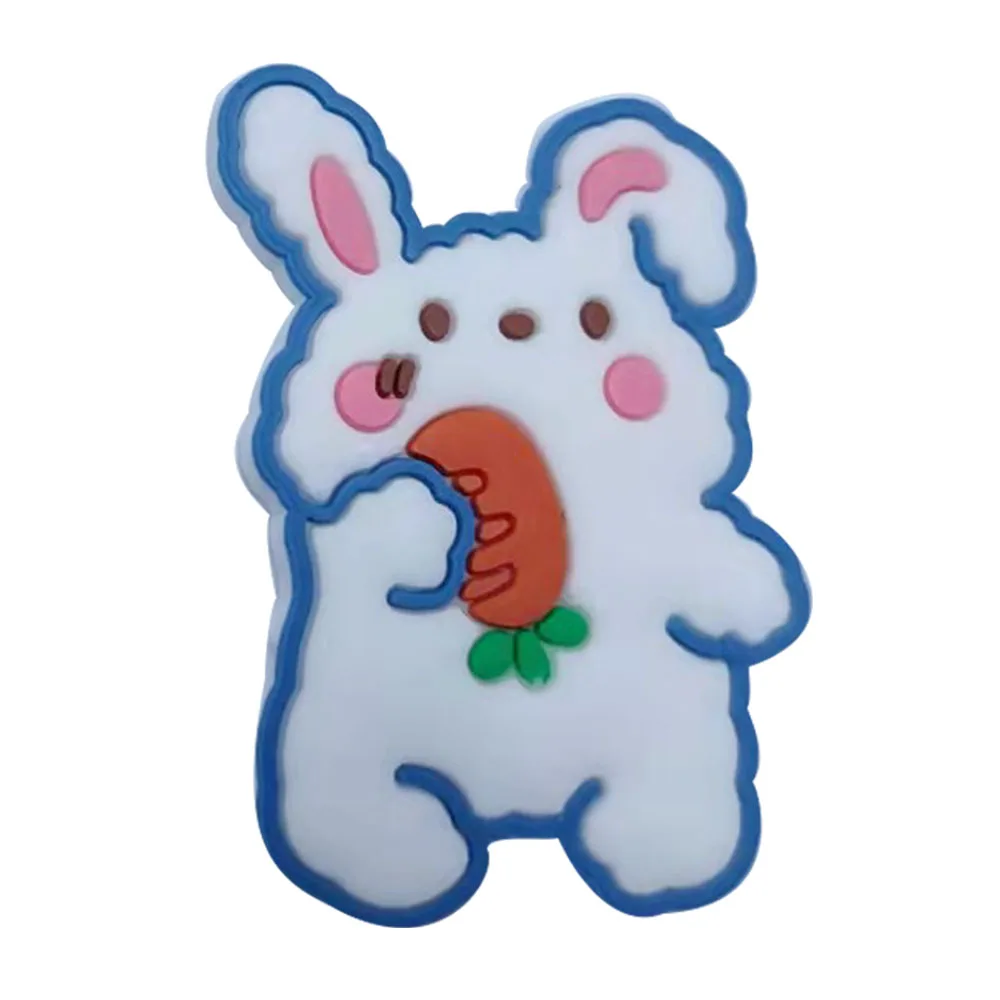 Мультяшные магниты на холодильник из ПВХ Радужный кролик пингвин утка собака