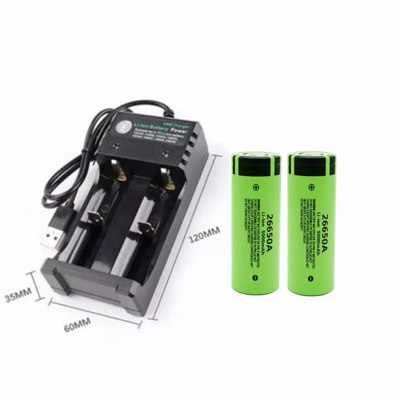 Оригинальная Высококачественная аккумуляторная батарея 26650 5000 мАч 3 7 В 50 А