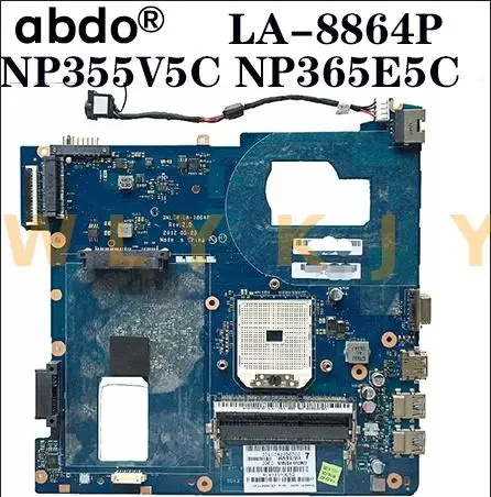 Для Samsung NP355V5C NP365E5C Материнская плата ноутбука QMLE4 LA 8864P BA59 03399A 03565A материнская
