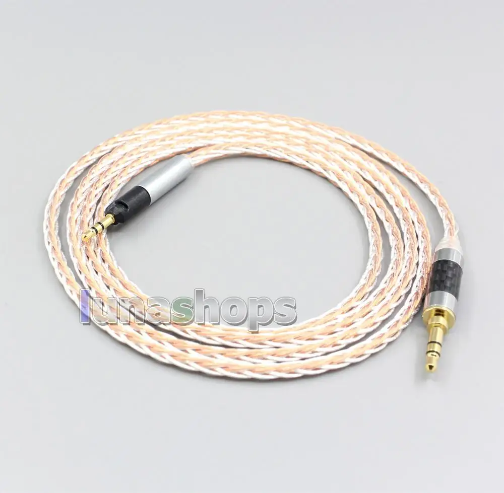 Кабель для наушников LN006902 XLR 6 5 мм 4 2 800 провода серебристый + OCC Sennheiser HD598 Cs HD599 HD569