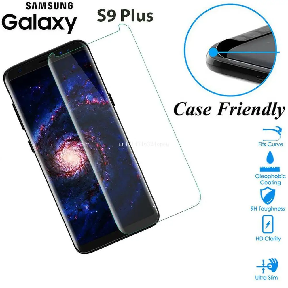 3D дружественных закаленное стекло защитное покрытие для экрана Samsung Galaxy S7 край S8