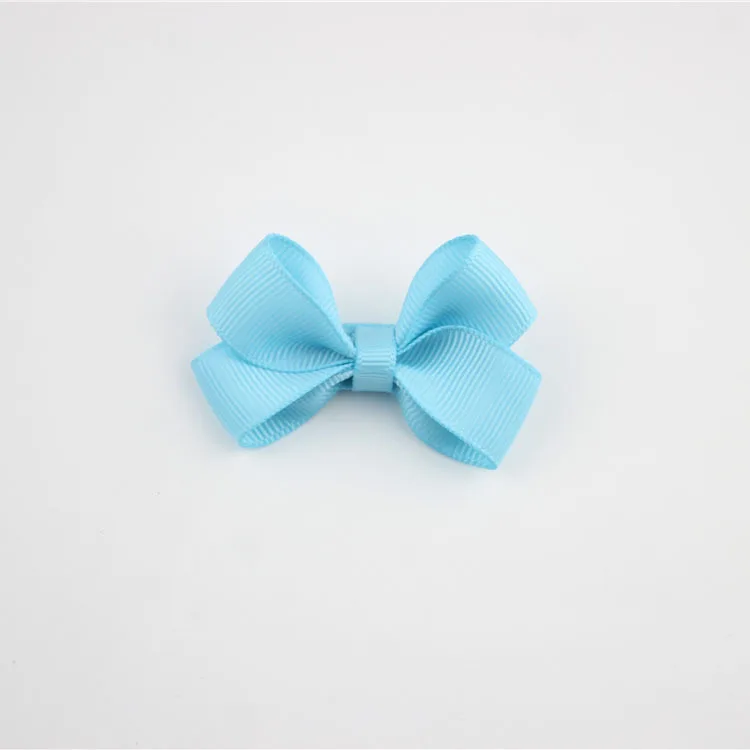 a07 Acid Blue Заколка для волос с бантом аксессуары для волос заколка для волос бант Bix детская заколка для волос 1801ZYAA1723 - Цвет: a07 Acid Blue