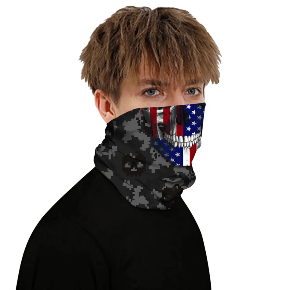 Мужская и женская трубка бандана воротник шарфы головная повязка на шею повязки