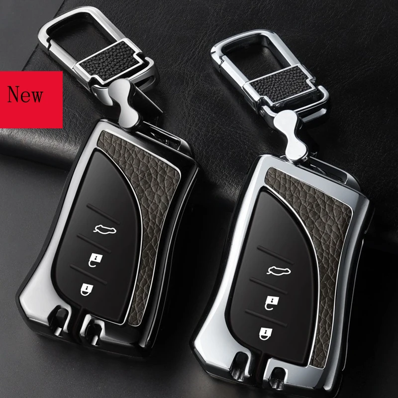 High-Quality Aluminium Alloy Car Smart Key Case Cover for Lexus ES200 UX260H  ES300h LS500H Car Accessories