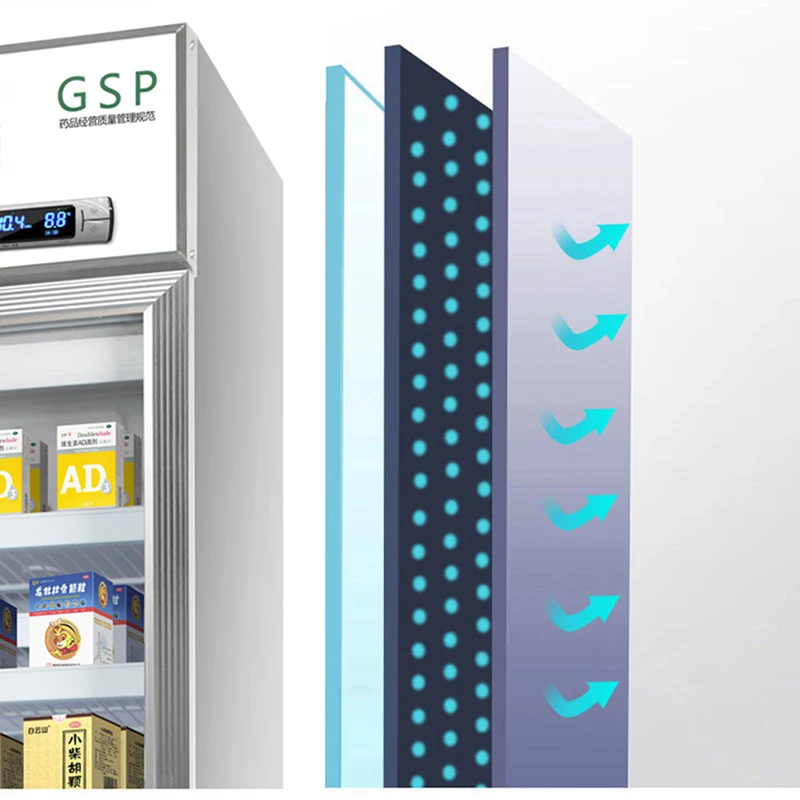 400L медицины оттенок шкаф коммерческой медицинский госпиталь прилавок витрина с