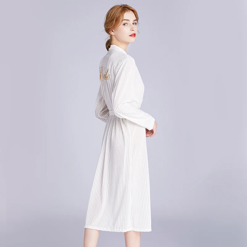 Халат кимоно халат женские халаты подружки невесты сексуальные теплые свадебное