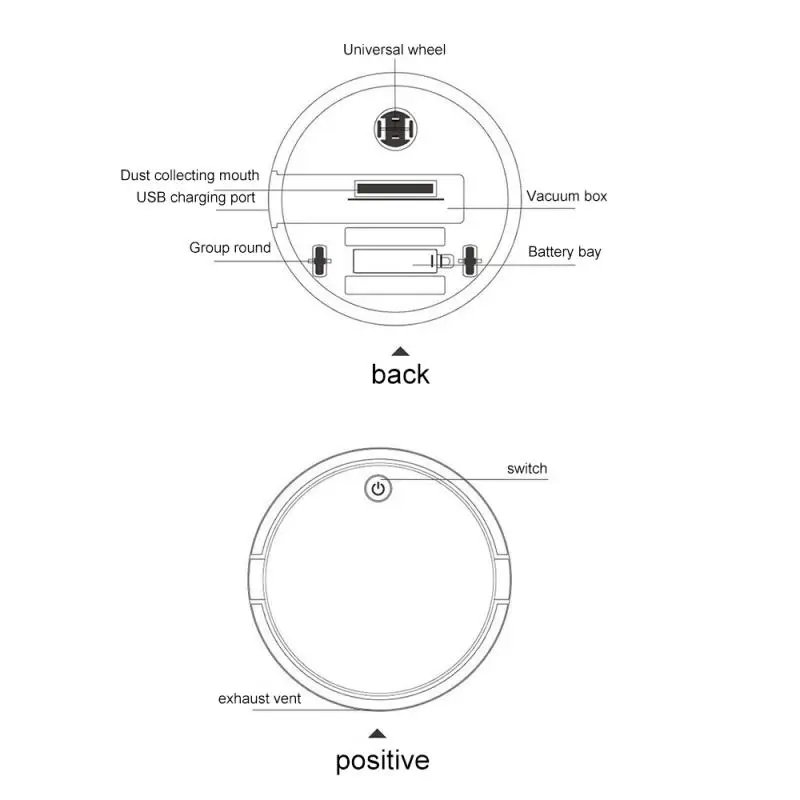 

2021 Automatic Robot Vacuum Floor Cleaner Auto Robot Mop Sweeper Machine Vacuum Cleaner For Home Automatic Sweeping Dust