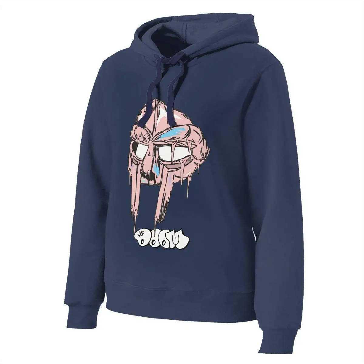 MF Doom Женская толстовка с капюшоном реалистичный 3D принт пуловер длинным рукавом