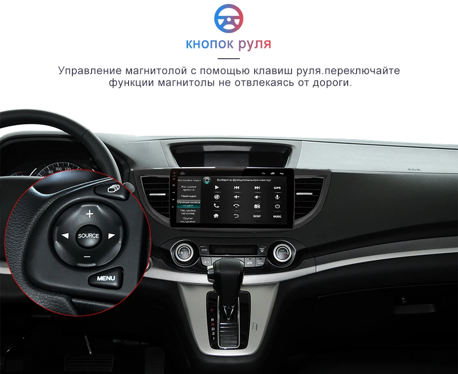 Junsun 4G+ 64G Android 9,0 для Honda CR-V CRV 2012 2013 Авто 2 din автомагнитола стерео плеер Bluetooth gps Нет 2din dvd