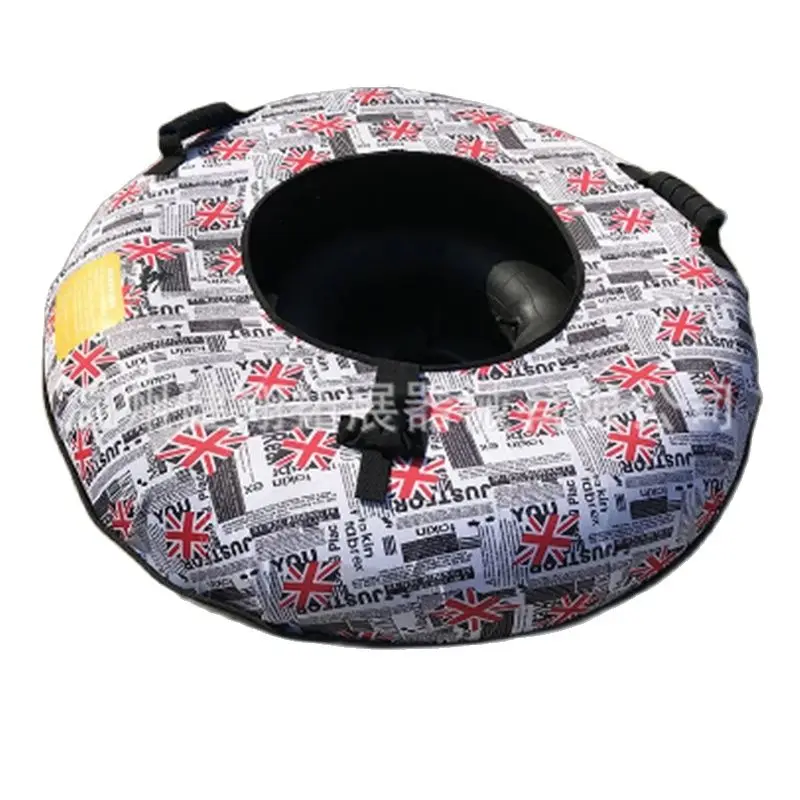 

Inflatable Ski Hoop High-quality Thick Material Round Wear-resistant There Are Handles Children's Ski Rubber Ring