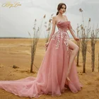 Женское вечернее платье без бретелек, длинное фатиновое платье для выпускного вечера, роскошное бальное платье для рождественской вечеринки, 2021