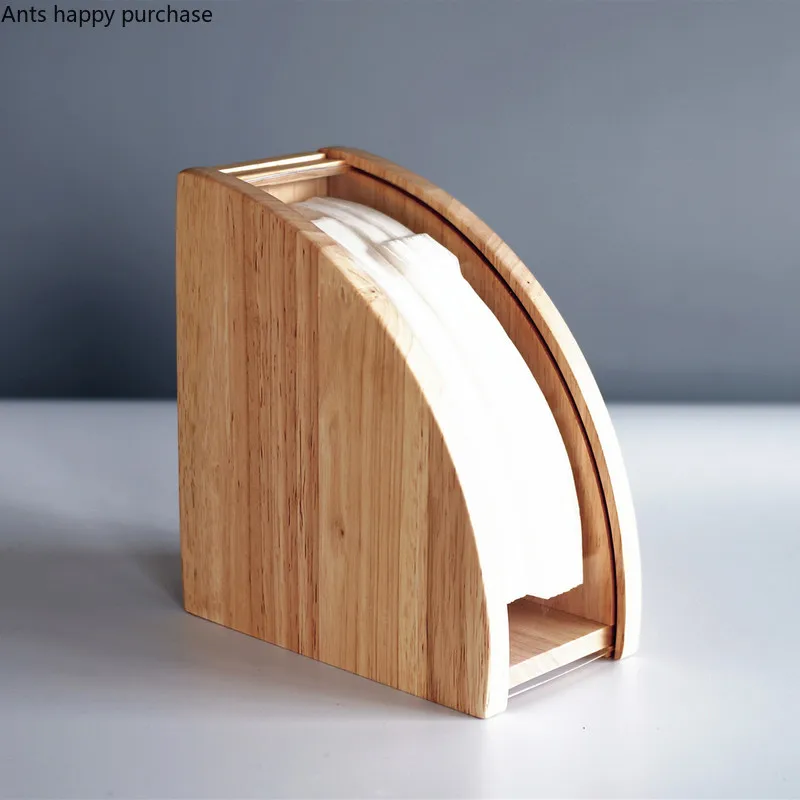 Деревянная настольная отделочная коробка Резиновая деревянная стойка для