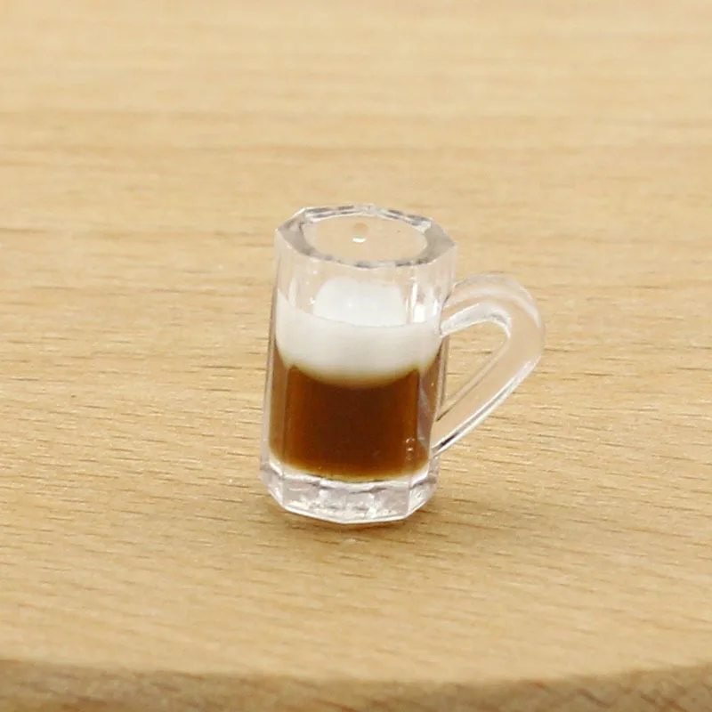 10 лампочек! Имитация 3D подвеска в виде пивной чашки для творчества серьги брелок