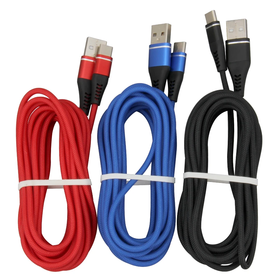 Оптовая лучшая цена 1 м 2 3 USB кабель 8 Pin для iPhone Xr X 7 6 Usb Type C Samsung S9 мобильный телефон