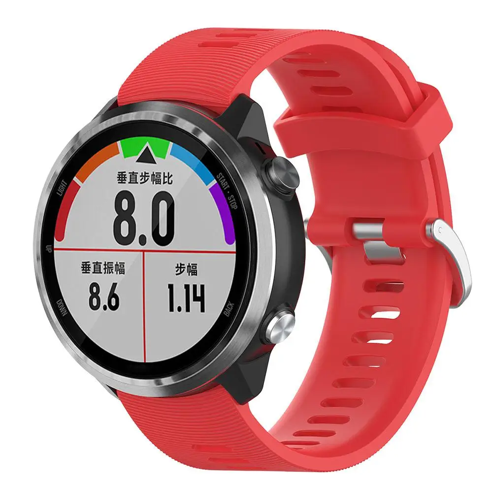 Силиконовый сменный ремешок для часов Garmin Forerunner 645 945 935 Vivoactive 3 HR Универсальный