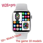 Оригинальные Смарт-часы IWO W26 + Pro W26 W46 HW12 HW16 HW22 40 мм44 мм серии 6 для женщин и мужчин, спортивные Смарт-часы с Bluetooth