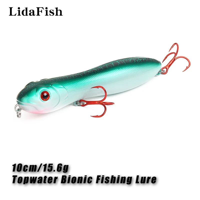 

LIDAFISH Floating Fishing Lure 10cm/15.6g Trolling Pencil Artificial Hard Bait Bass 8 Colors Saltwater Wobblers