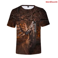 3d print tshirt women clothes lovely deer t shirt short sleeve shirts for women fashion clothing 2021 summer plus size t shirt