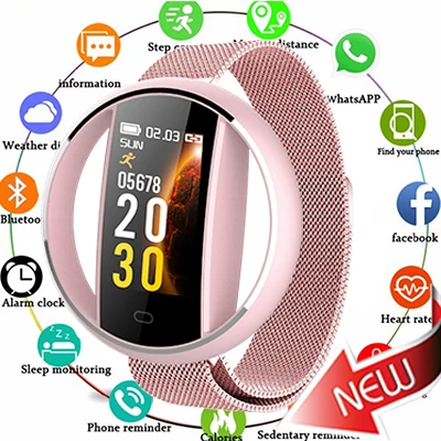 Bluetooth умные часы P68 с поддержкой кровяного кислорода давления сердечного ритма IP68