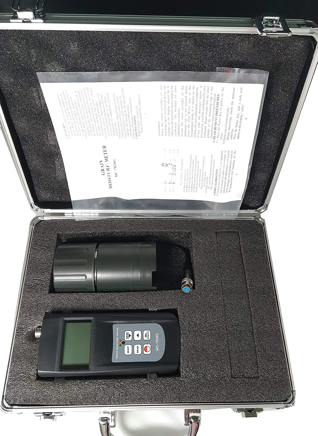 MC-7828G 36 видов цифровой измеритель влажности семян риса кофе пшеницы 0 до 50%