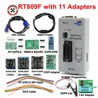 Новейший оригинальный серийный ISP программатор RT809F с 11 шт. адаптеров + тестовый зажим SOP8 + кабель EDID + ICSP bios Универсальный ISP программатор