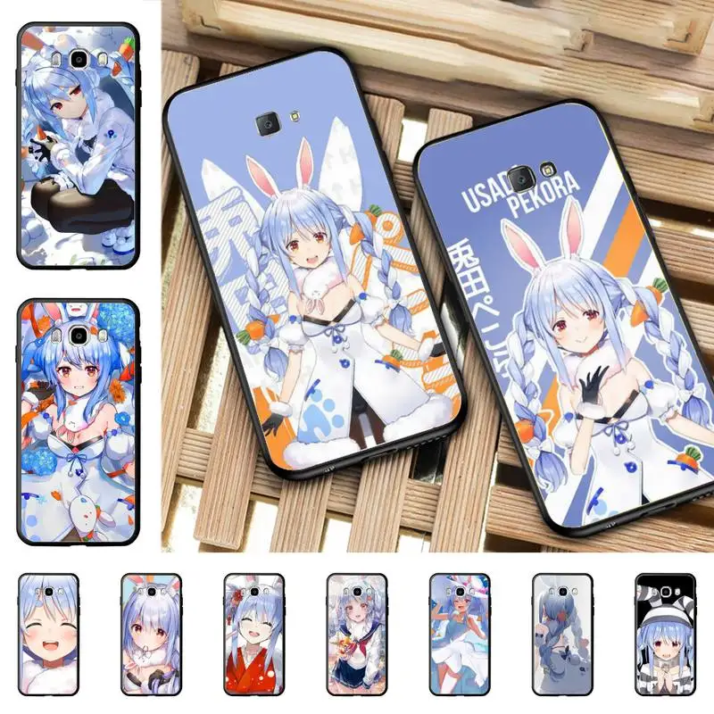 

YNDFCNB Usada Pekora Hololive anime Phone Case for Samsung J 4 5 6 7 8 prime plus 2018 2017 2016 J7 core