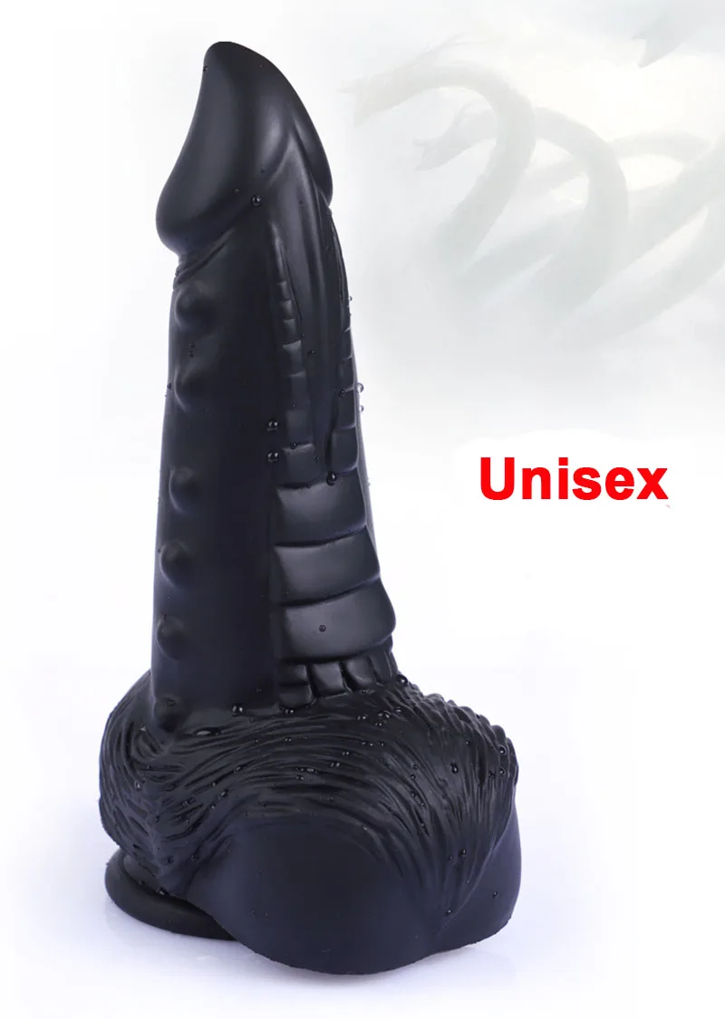 Новинка супер большая Анальная пробка инопланетянина фаллоимитатор для