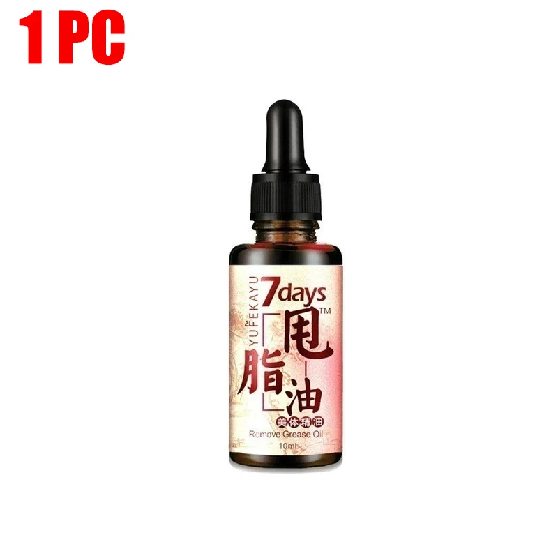 

Body Fat Loss Massage Dissolve Fat Essential Oil Weight Loss Promote Fat Burn Thin Waist Slimming Treatment 10ml Beauty Oil