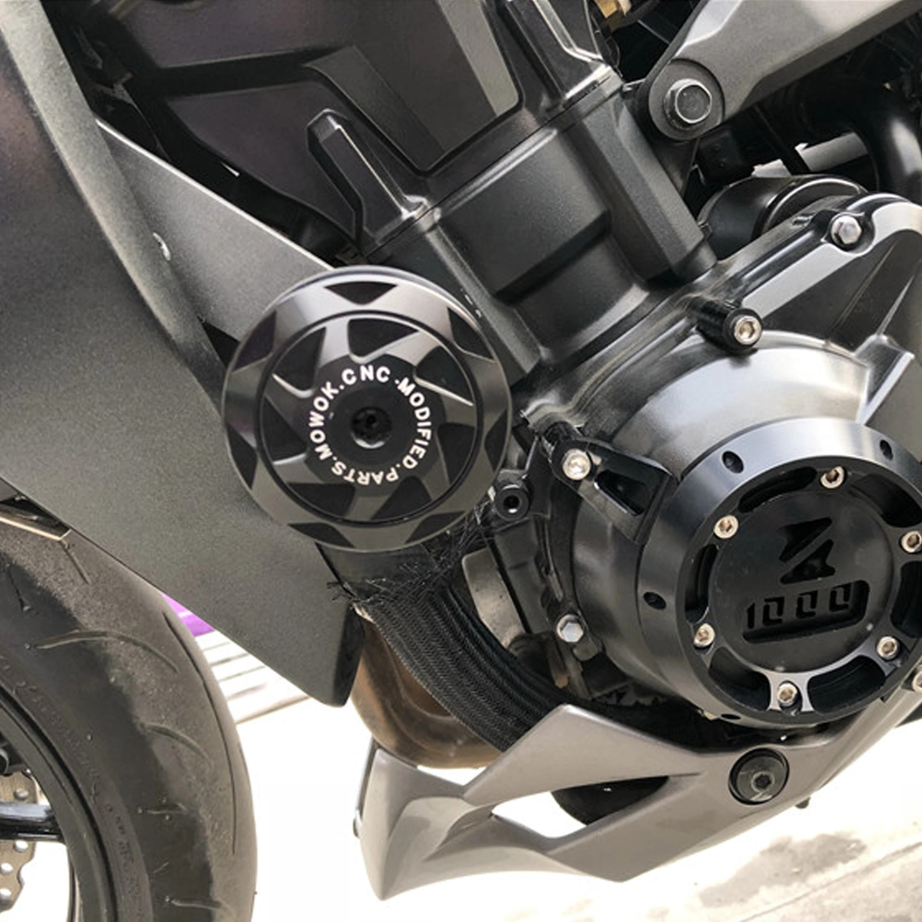Для Kawasaki Z1000 Z1000R Z1000SX 2010-2020 высококачественные слайдеры рамы CNC защита от падения