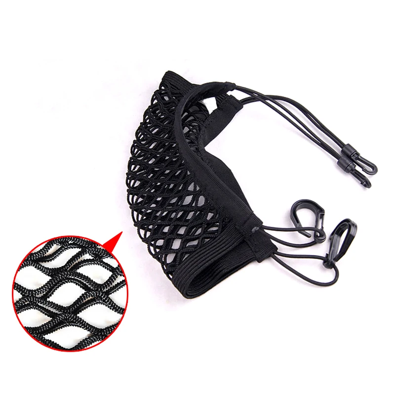 

Car-styling Auto Accessories Strong Elastic Car Mesh Net Bag Between Car Organizer Seat Back Storage Bag Luggage Holder Pocket