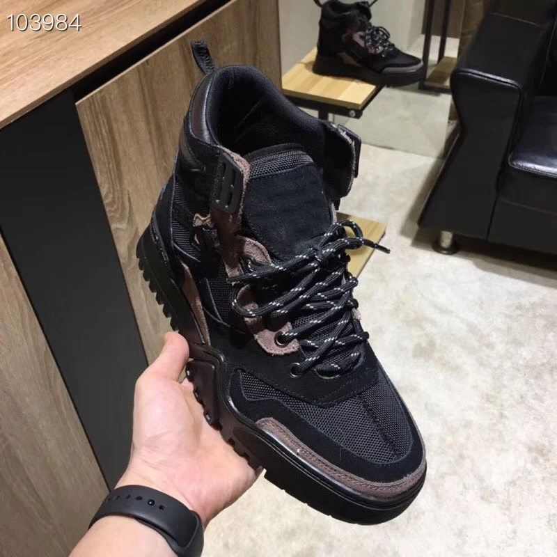 New Casual Shoes Suede Men High Top Sneakers Comfortable Trainers Women Footwear Male Lace up Leisure Street zapatos hombre | Обувь