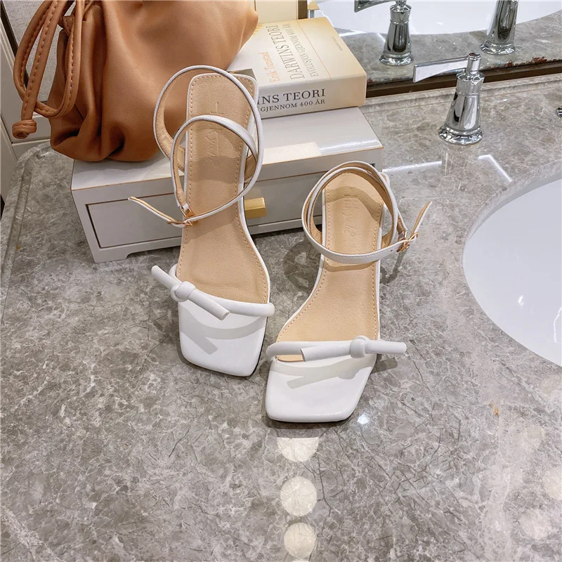 

female 2020 sandals female shoes female summer Crystal transparent high-heeled