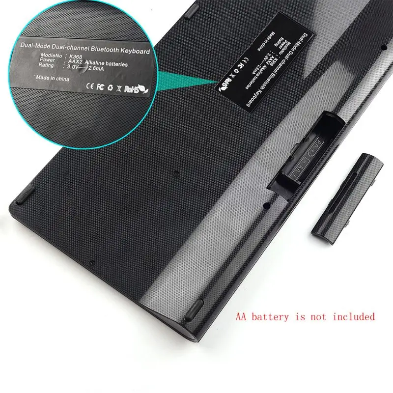 

Dual-mode Bluetooth+USB Wire Keyboard for PC Laptop Cellphone Tablet P9YA