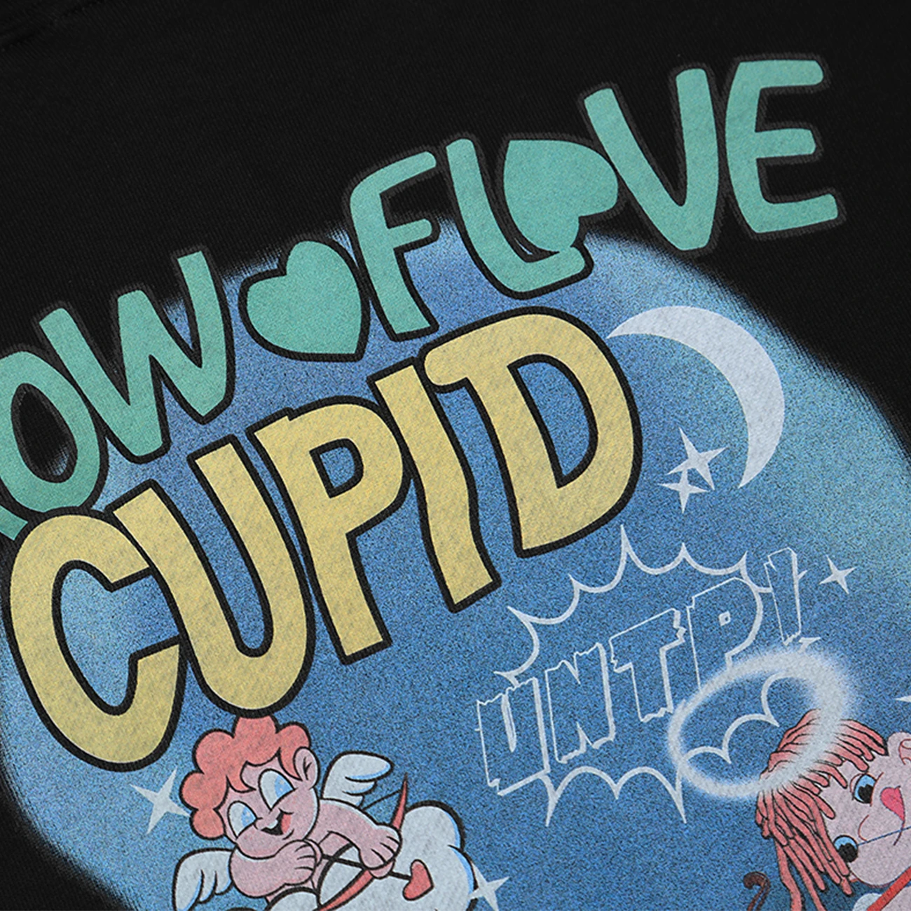 

2021 Winter Hip Hop Streetwear Sweatshirt Men Cartoon Angel Baby Print Pullover Harajuku Hoodie