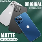 Роскошный Ультратонкий матовый чехол 0,2 мм из полипропилена для iPhone 12 11 Pro Xs Max XR X 6 5 7 8 Plus SE, жесткий ударопрочный чехол из поликарбоната