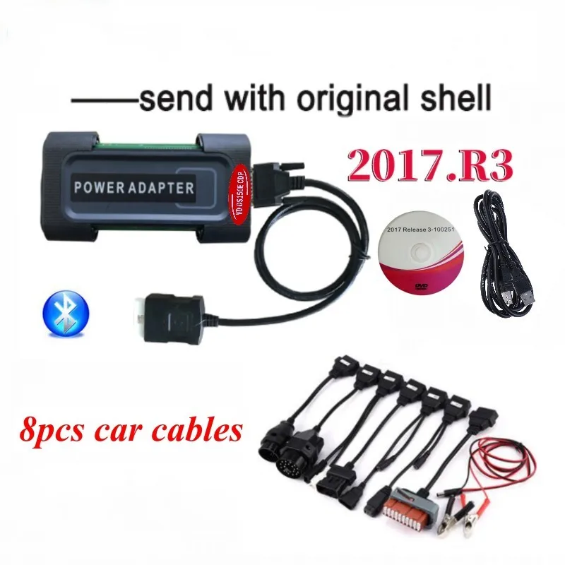 Новейший диагностический сканер obd2 VD DS150E Cdp Pro инструмент 2017.R3 /2016.R0 для delicht с Bluetooth