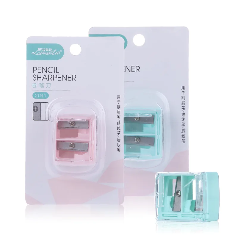 

Eyeliner Pencil Sharpener Durable Rust-proof Volume Large Small Diplopore Sharpener Beauty Tool 33