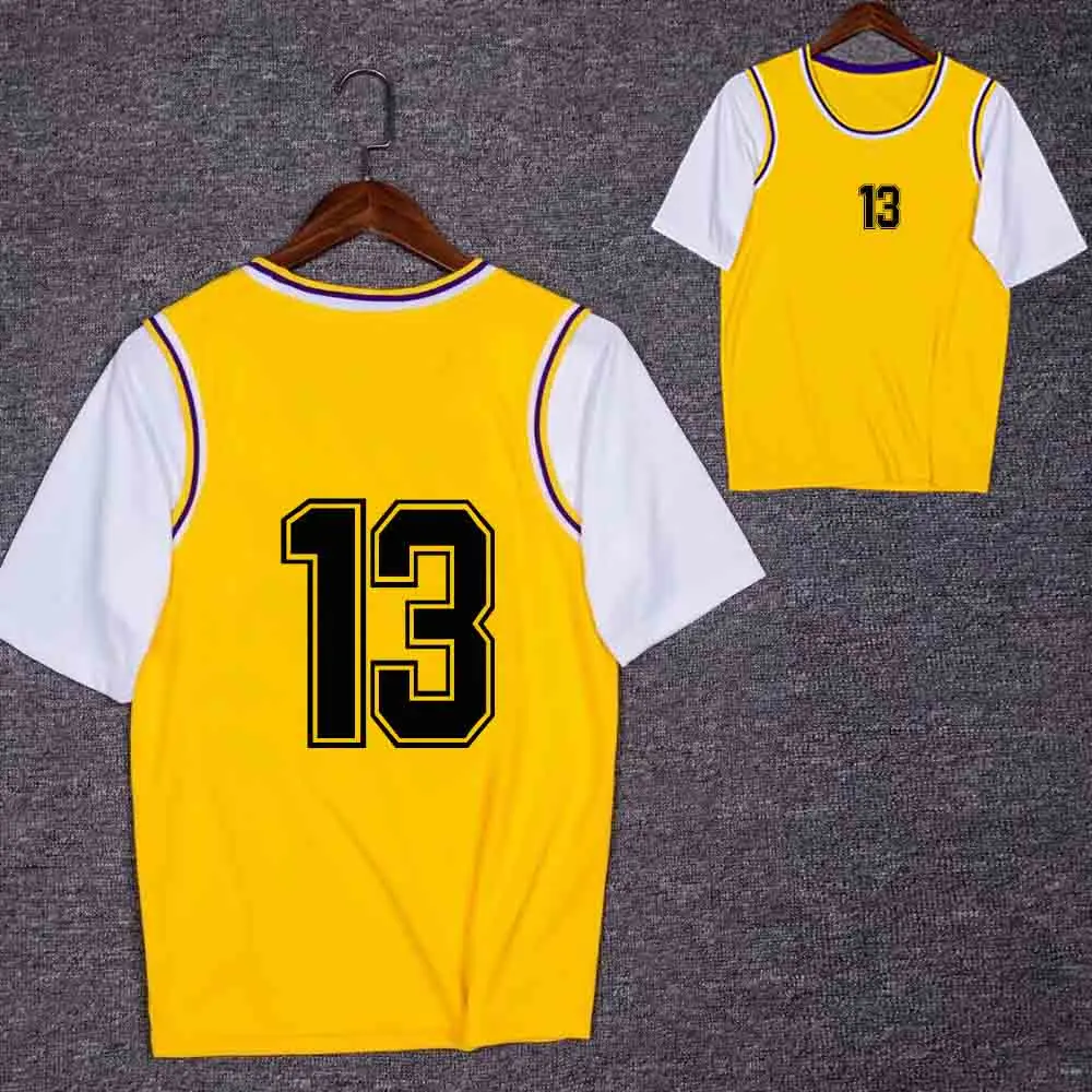 Женские и мужские баскетбольные майки с коротким рукавом в стиле хип-хоп