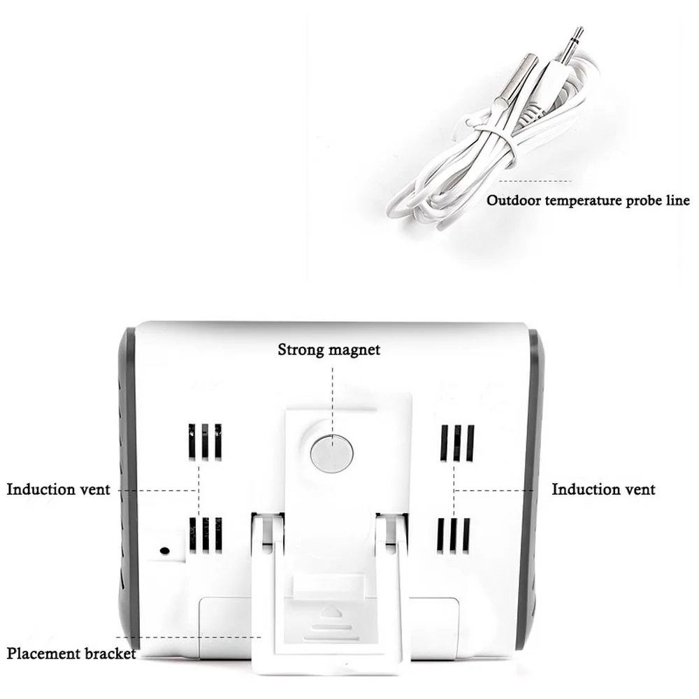 Погодная станция бытовой крытый и открытый ЖК электронный измеритель