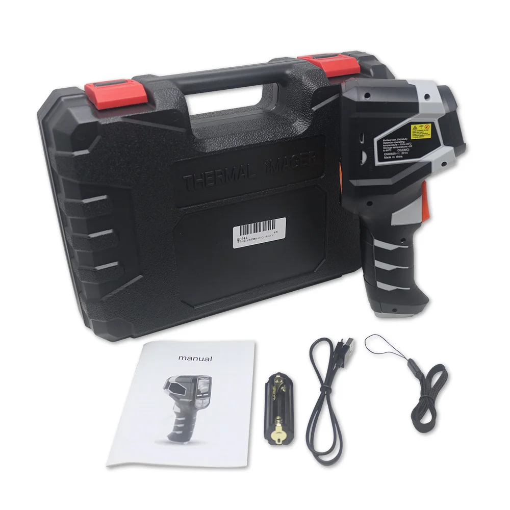 Портативный инфракрасный термометр с цветным экраном для камеры-20 °C ~ 1000 |