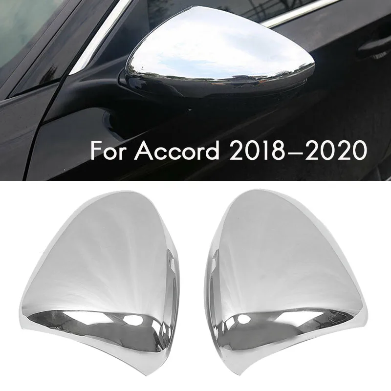 Для Honda Accord 2018-2020 хромированная крышка зеркала заднего вида отделки-боковое