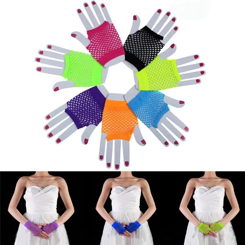 Женский костюм для вечерние ринки ночного клуба танца кружевные перчатки без