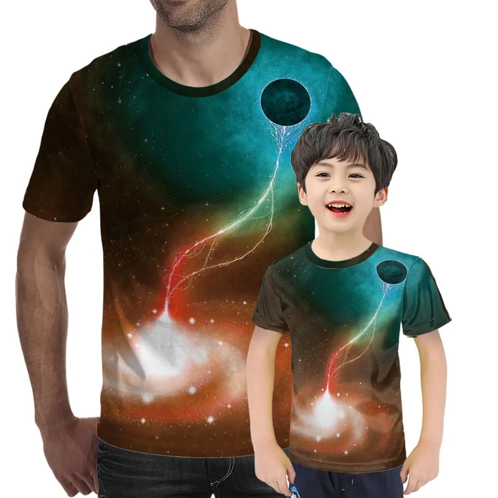 

2021 spring and summer wolf graphic 3D T-shirt men's streetwear round neck T-shirt top funny animal casual men's clothing